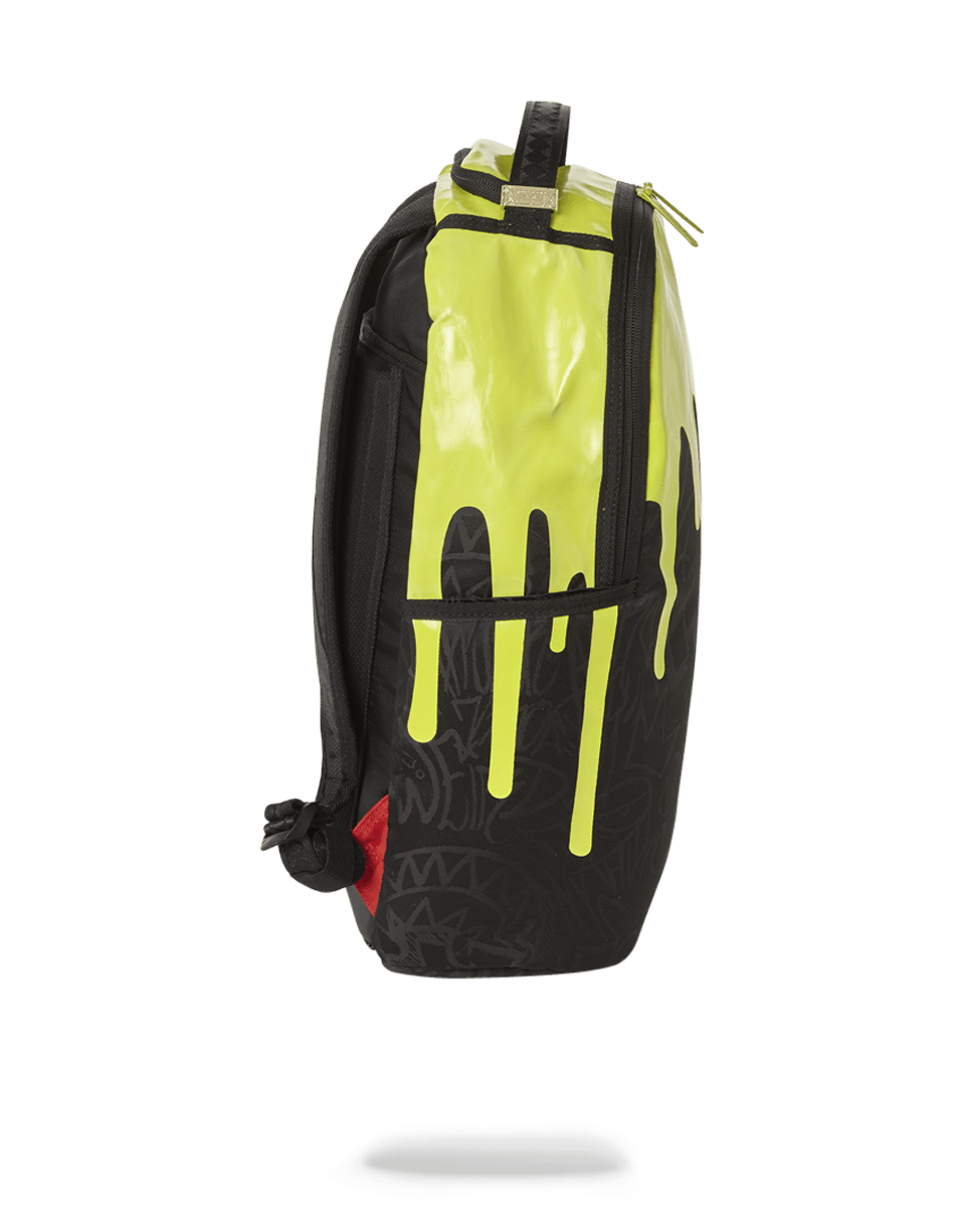 GREEN NEON DRIP BACKPACK (ONE OF ONE)