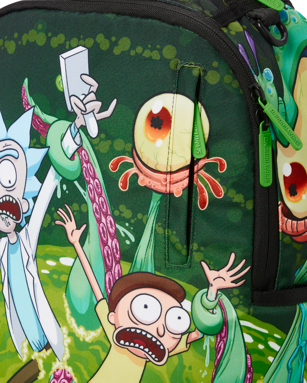 RICK & MORTY PORTAL SHARKMOUTH BACKPACK (DLXR)