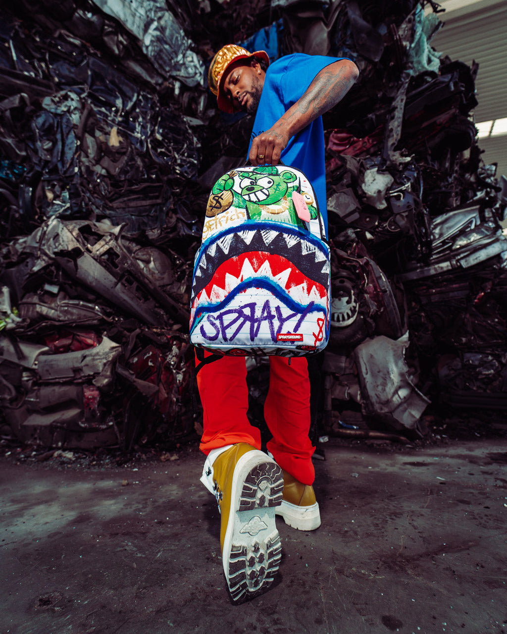 SCRIBBLE ME RICH BACKPACK