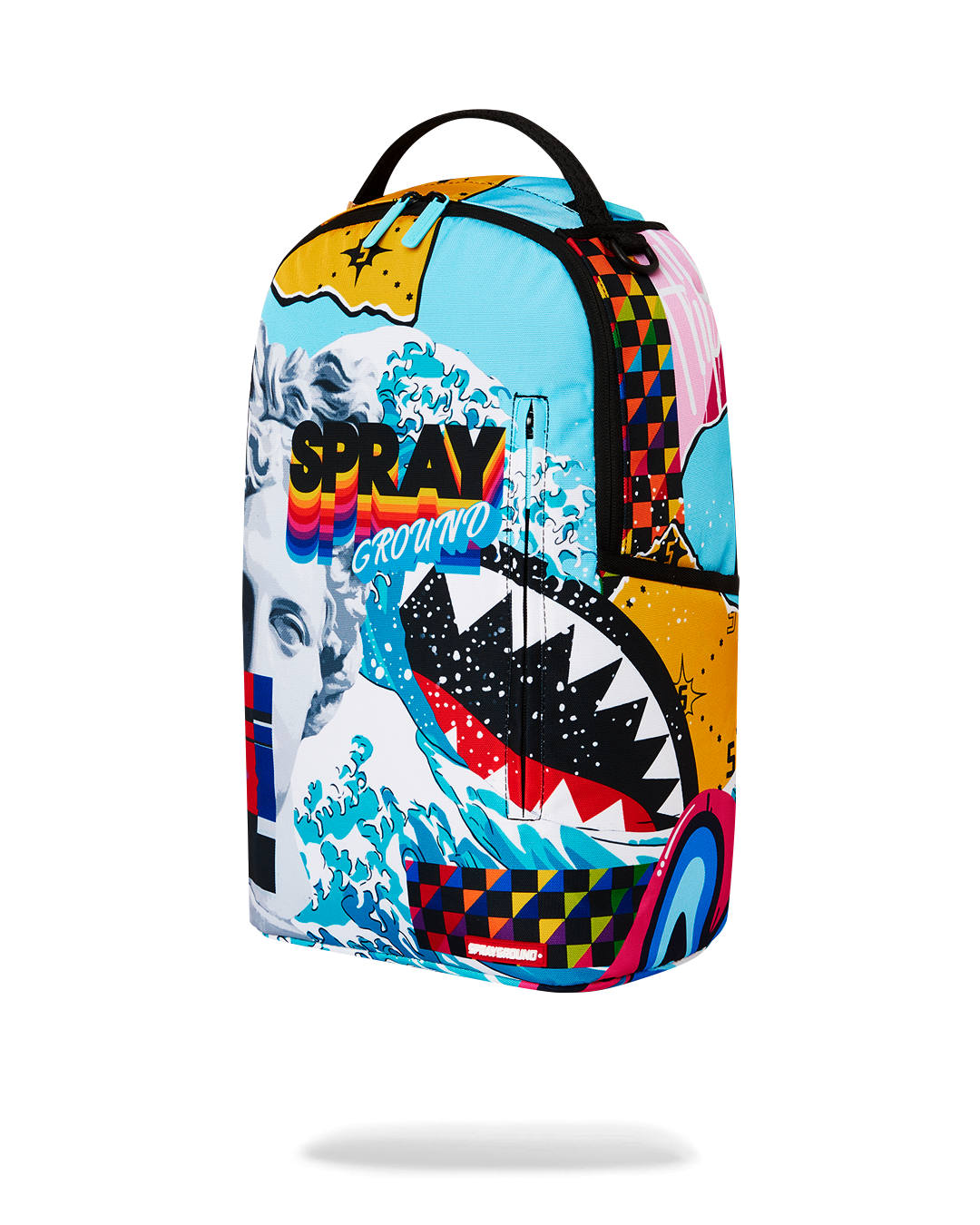 COLLAGE OF RANDOM DLXSR BACKPACK