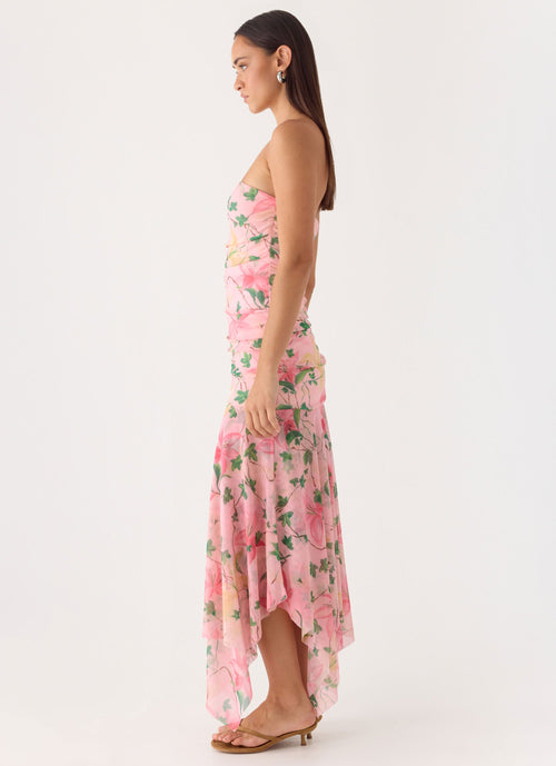 Bingle Midi Dress - Blooming Spring
