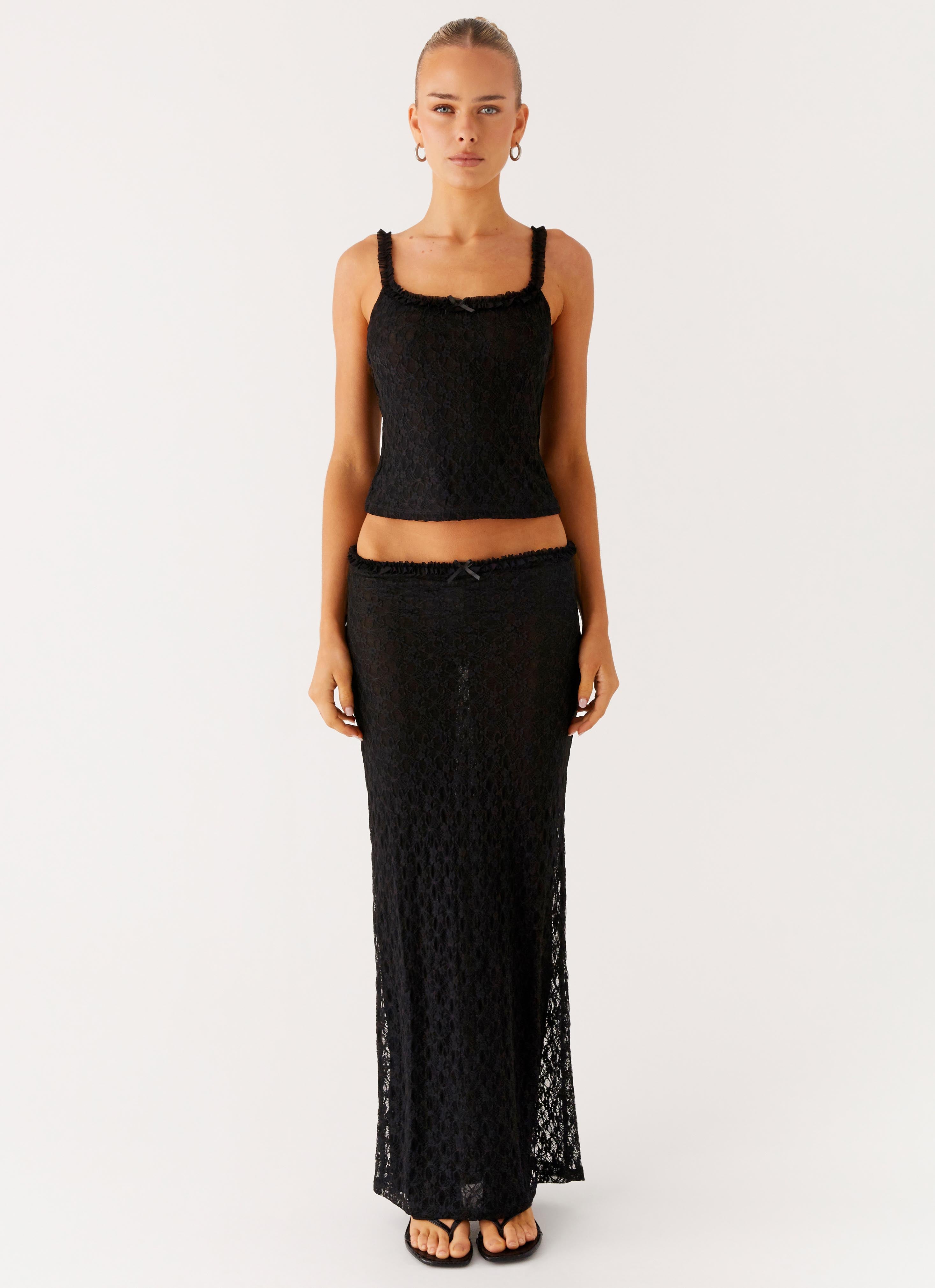 Ophira Cami Top - Black