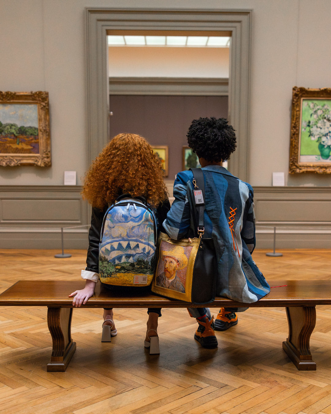 THE MET VAN GOGH FRAMED SELF-PORTRAIT TOTE