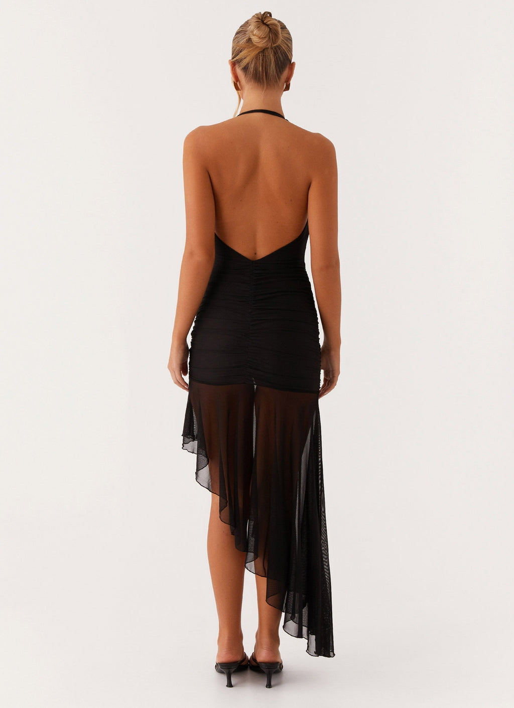 Take Time Midi Dress - Black