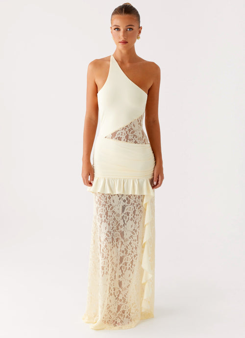 Benita Maxi Dress - Yellow