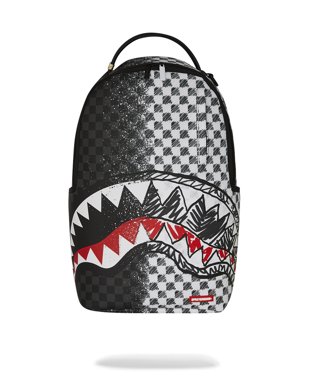SCRIBBLE DRIBBLE CHECK BACKPACK